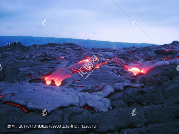基拉韋厄火山熔巖