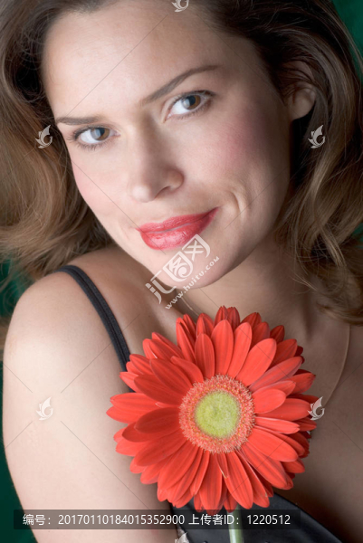 紅色的Gerber女士