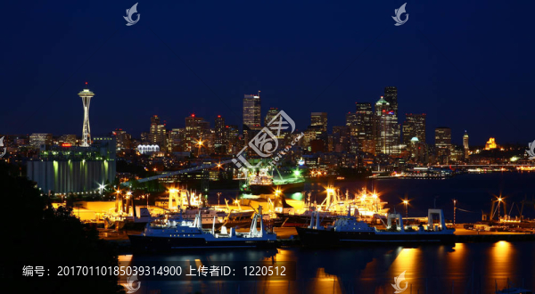 西雅圖的夜