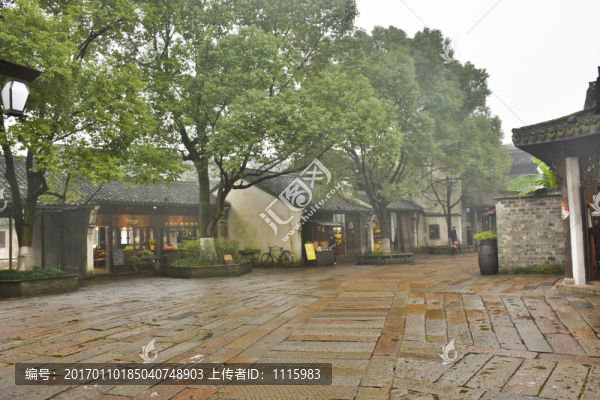 江南古鎮(zhèn)石板路
