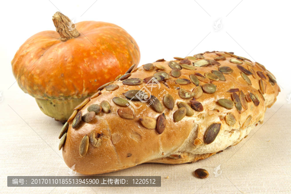 瓜子南瓜面包