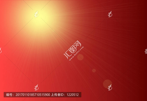 紅色的陽(yáng)光