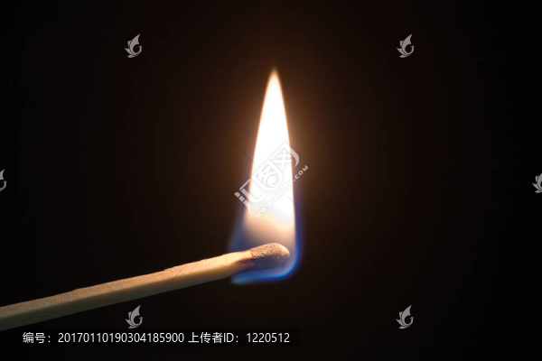 燃燒的火柴
