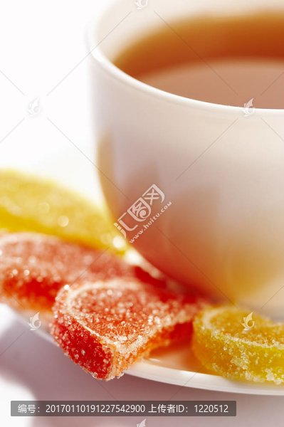 果凍和茶
