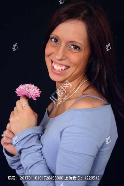 一個(gè)漂亮女人的肖像