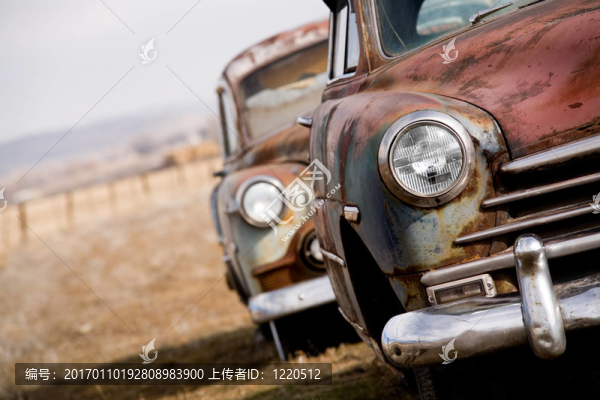 廢棄的汽車