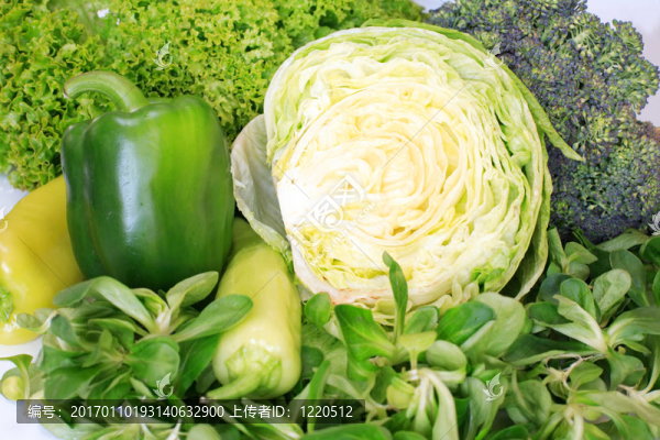 綠色蔬菜
