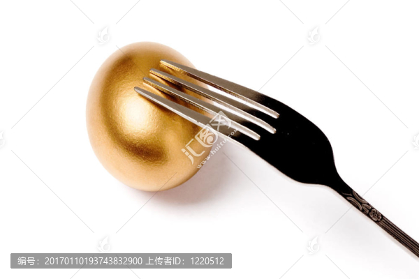 黃金蛋和叉子