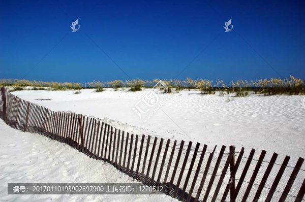 在Beach圍墻