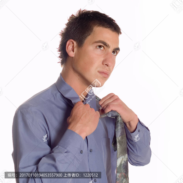 年輕的商人