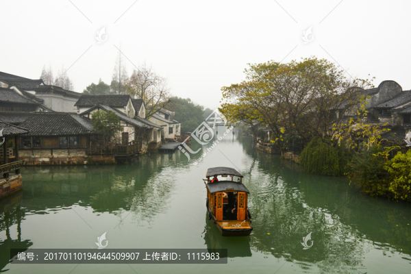 江南水鄉(xiāng)小船