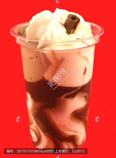 巧克力圣代冰淇凌