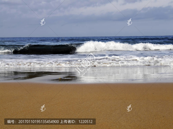 海灘上的細(xì)節(jié)