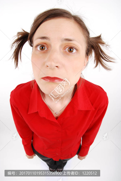 悲傷的女人