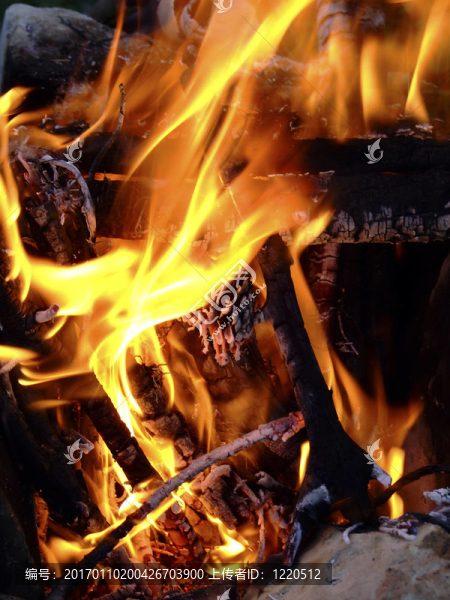 篝火的細(xì)節(jié)