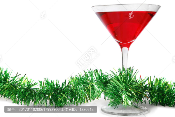 圣誕白蘭地雞尾酒