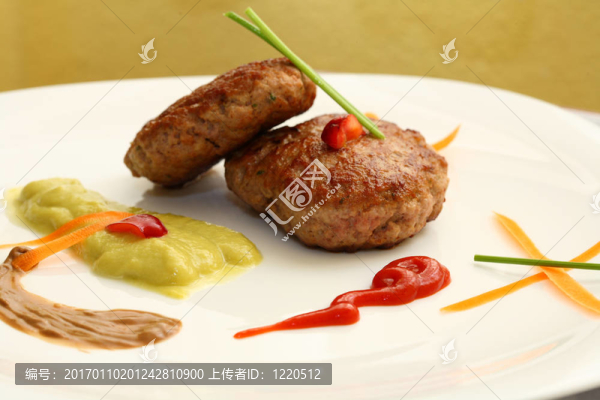漢堡上板