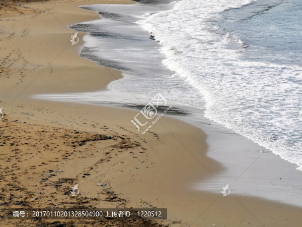 海灘上的細(xì)節(jié)