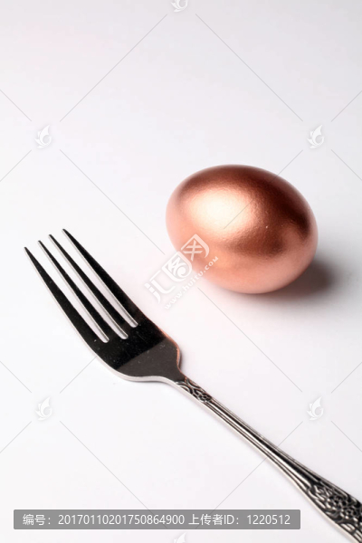 黃金蛋和叉子