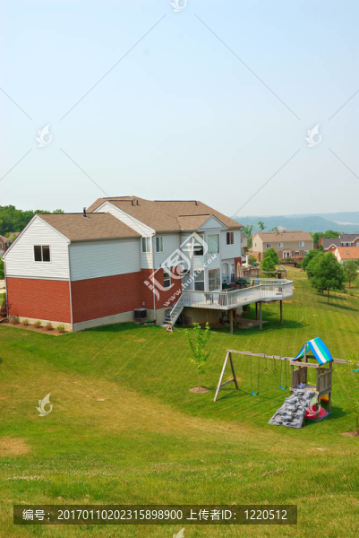 住宅的后院