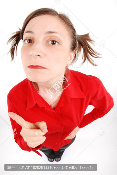 嚴格的女人