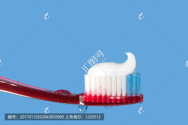 紅色的牙刷