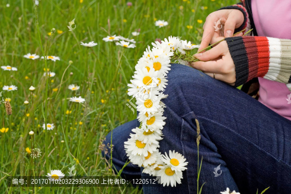 編織一個(gè)花環(huán)
