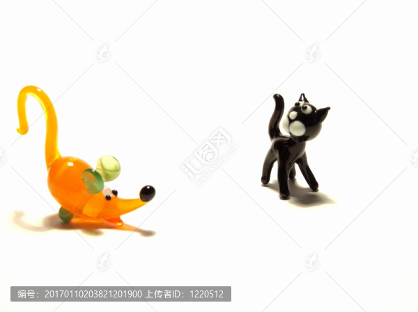 玻璃老鼠和貓