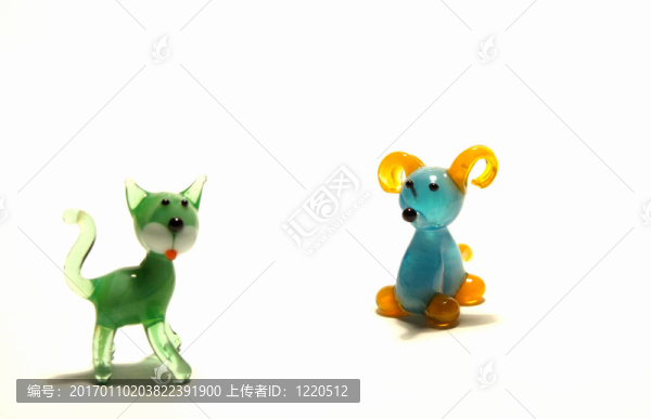 玻璃老鼠和貓