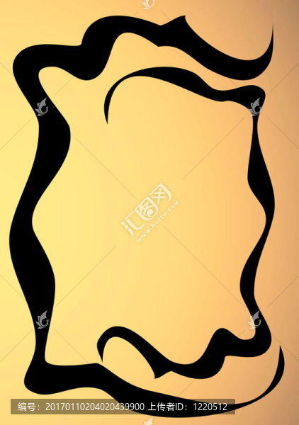 旋轉(zhuǎn)的黑色邊框