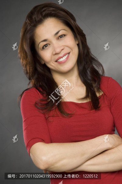 亞洲快樂微笑的女人