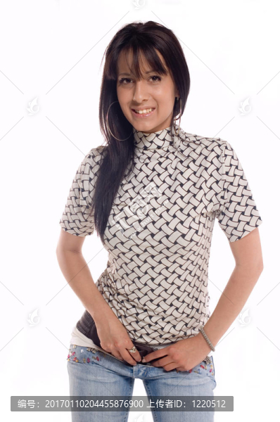 時(shí)尚的女人
