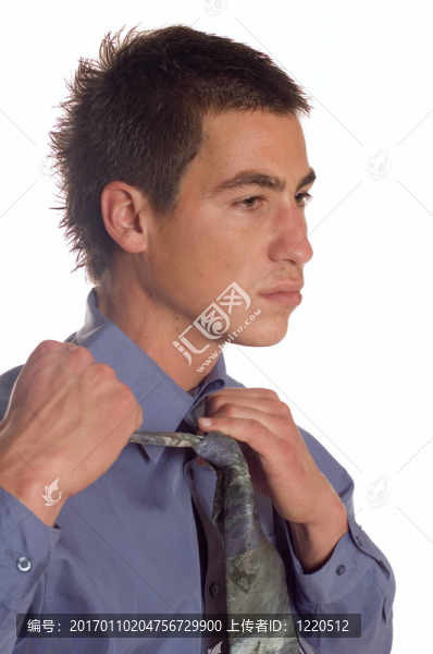 年輕的商人