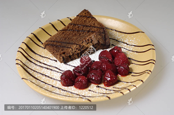 甜點(diǎn)-巧克力蛋糕