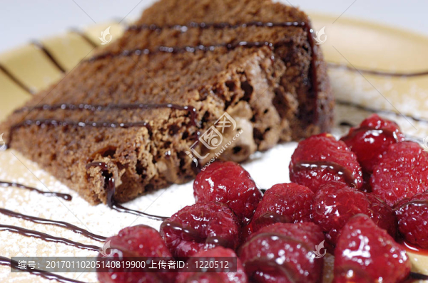 甜點(diǎn)-巧克力蛋糕