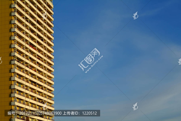 在東柏林現代的樓盤