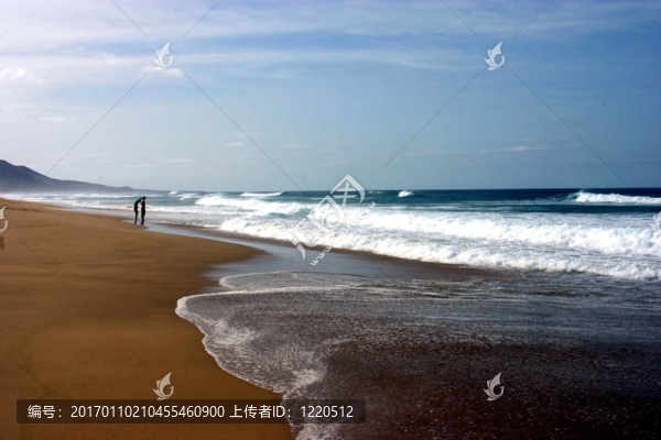 在El,coffette海灘