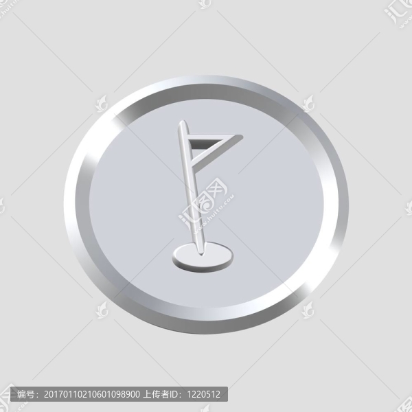 高爾夫圖標(biāo)符號
