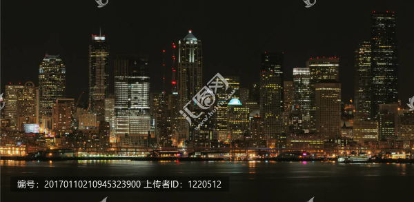西雅圖的夜晚