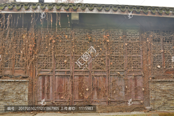 殘敗的古建筑