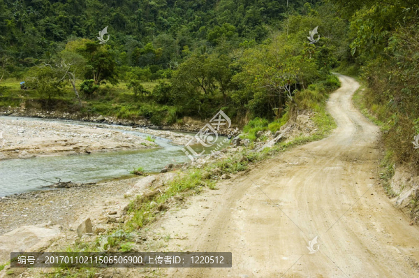 蜿蜒的道路