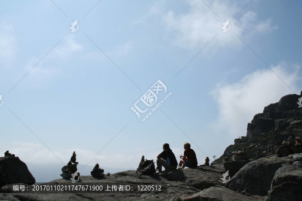 挪威的山