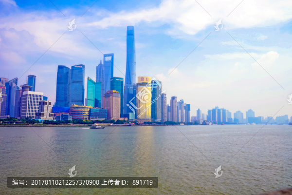東方明珠,陸家嘴,上海中心