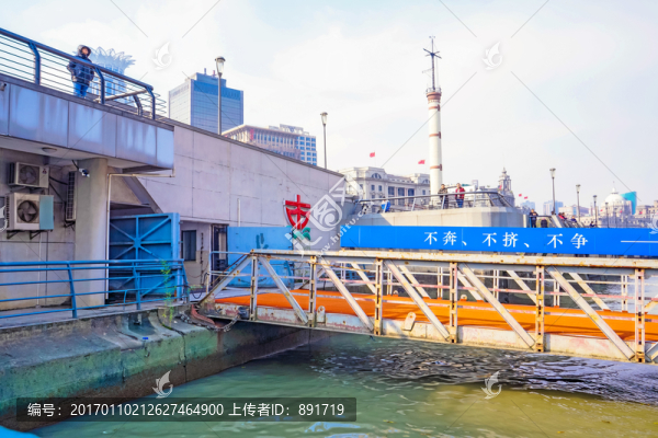 黃浦江擺渡船,外灘輪渡碼頭