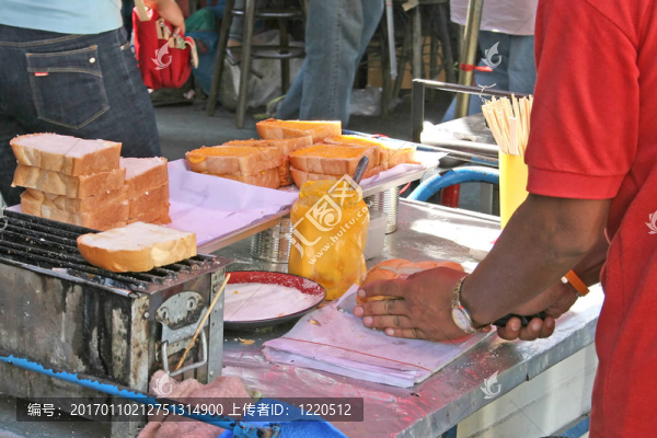 街頭食品；泰國