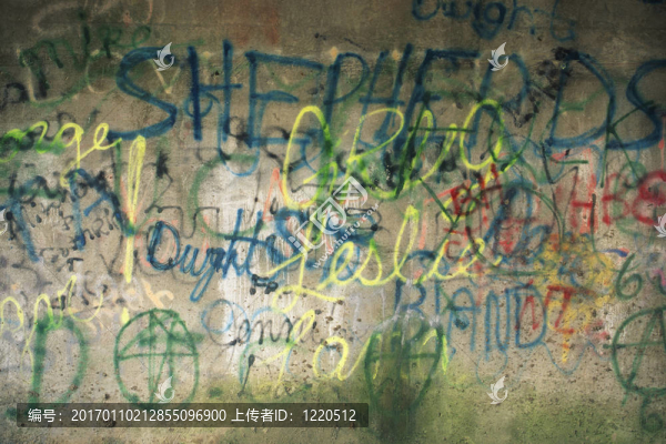 建筑物邊上的涂鴉