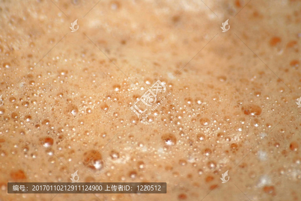 咖啡的泡沫