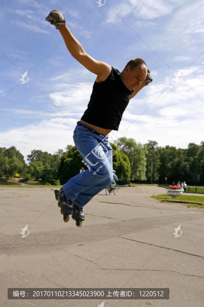 rollerblader跳