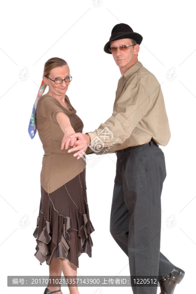 中老年夫婦舞蹈
