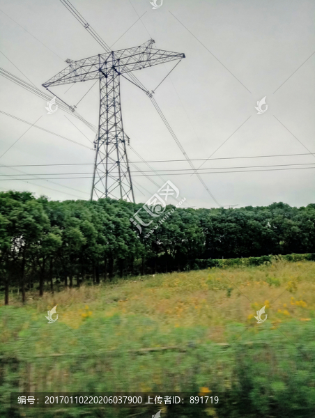 電力鐵塔,供電送電輸電,變電